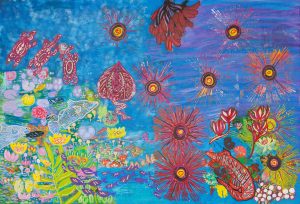 Painting by Dorothy Edwards